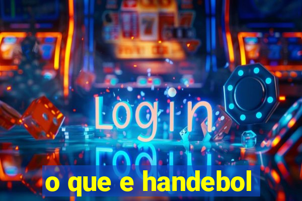 o que e handebol